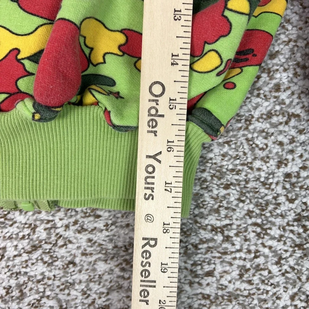Vintage A Bathing Ape BAPE Hoodie Boy Medium Psyche Camo Full Zip Rasta Pharrell